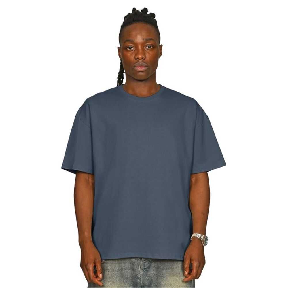 Casual Classics Unisex Adult Supreme Combed Extended Neckline Oversized T-Shirt